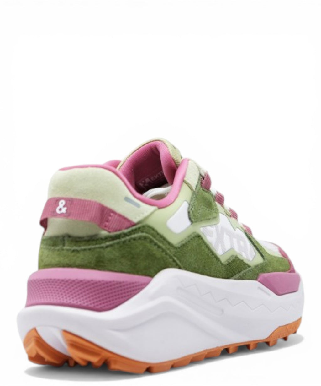 Dames sneakers EXTR4 Kaizen XL van nylon en suède