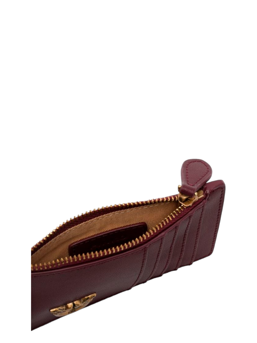 Portacarte airone con zip-Pinko-Portafogli-Vittorio Citro Boutique