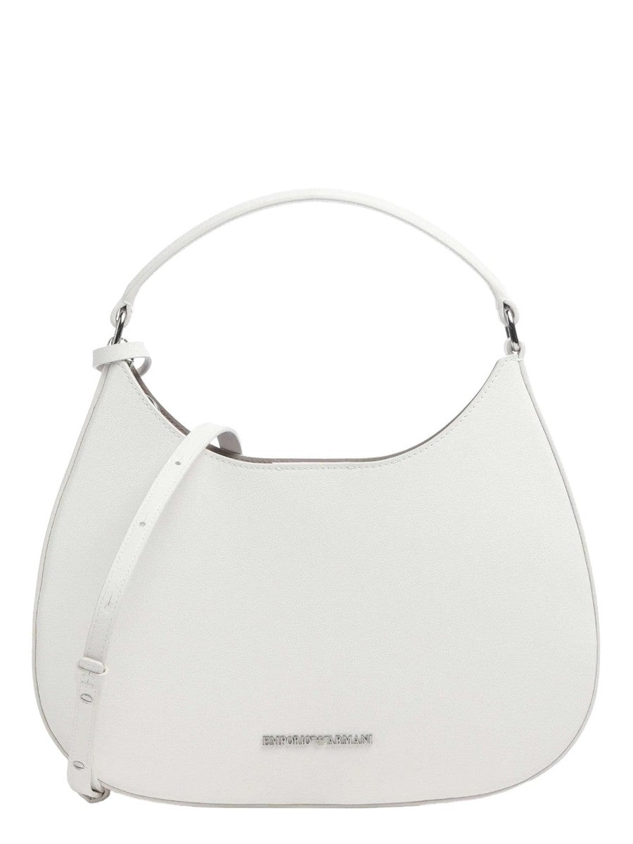 Borsa Hobo Armani in Pelle Riciclata-Emporio Armani-Borse a spalla-Vittorio Citro Boutique