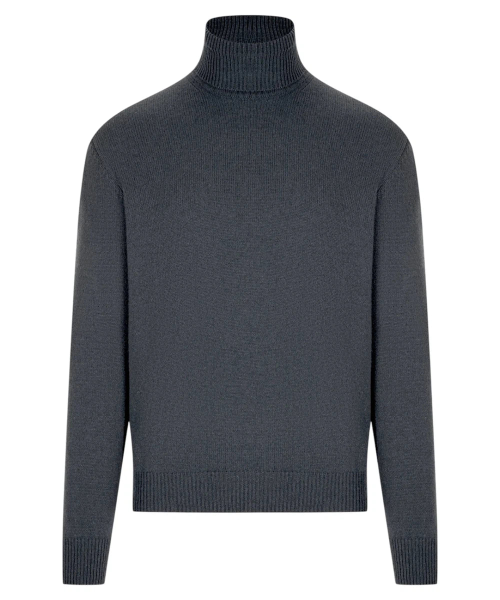 Maglia dolcevita in cashmere e lana riciclata-Maglieria-Lardini-Vittorio Citro Boutique