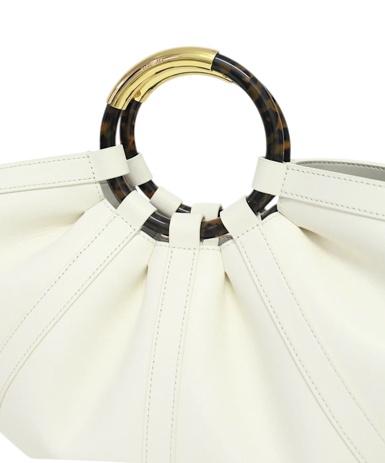 Borsa Coccinelle Shell Big a mano con manico rigido e tracolla