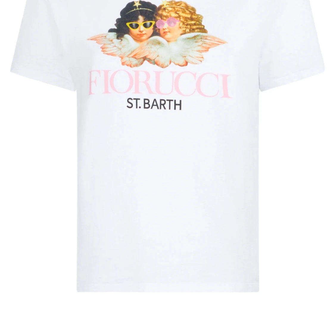 T-Shirt Donna "Fiorucci" | Edizione Speciale-Mc2 Saint Barth-T-shirt-Vittorio Citro Boutique