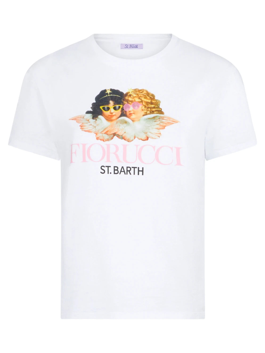 T-Shirt Donna "Fiorucci" | Edizione Speciale-Mc2 Saint Barth-T-shirt-Vittorio Citro Boutique