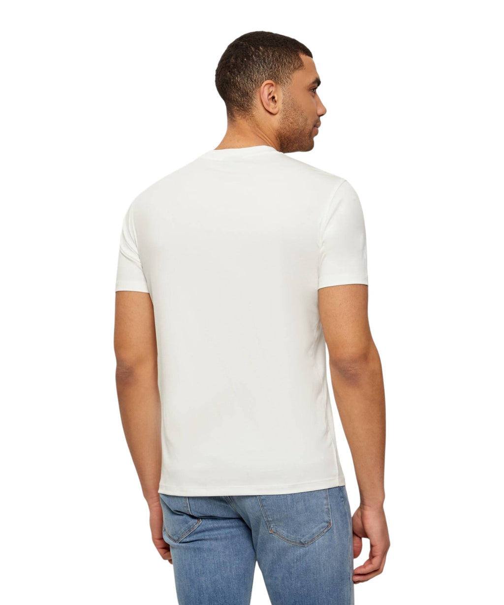 Emporio Armani Slim-Fit-Modal-T-Shirt mit gesticktem Logo