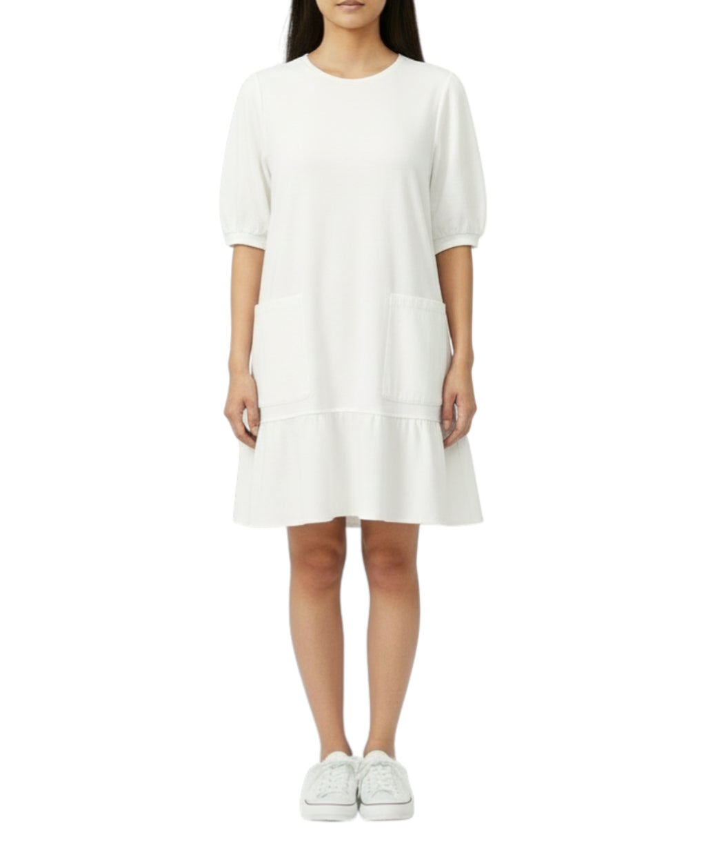 Onore-Kleid von MM Max Mara aus Jersey mit Rüschen