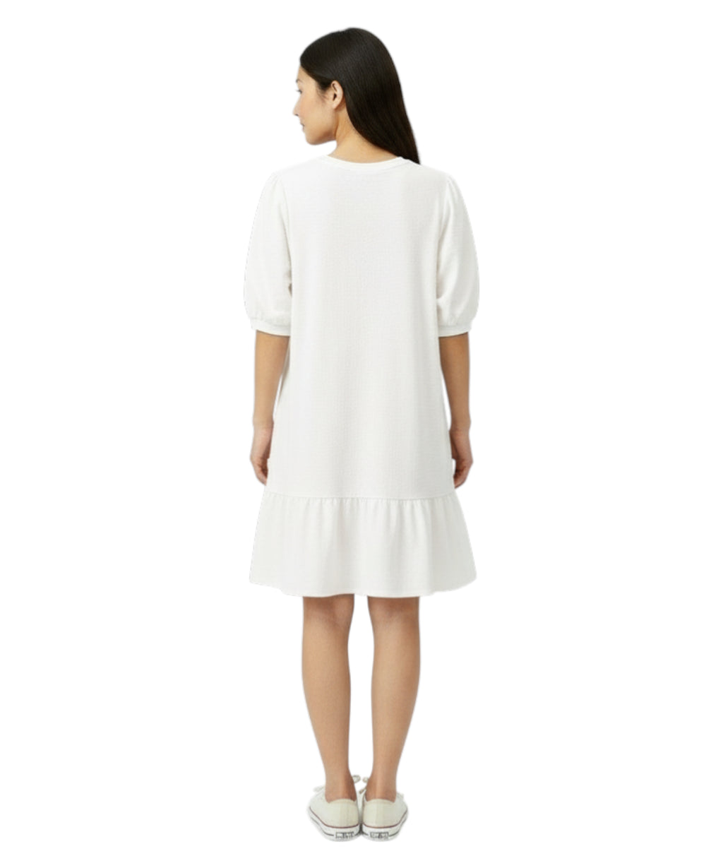 Onore-Kleid von MM Max Mara aus Jersey mit Rüschen