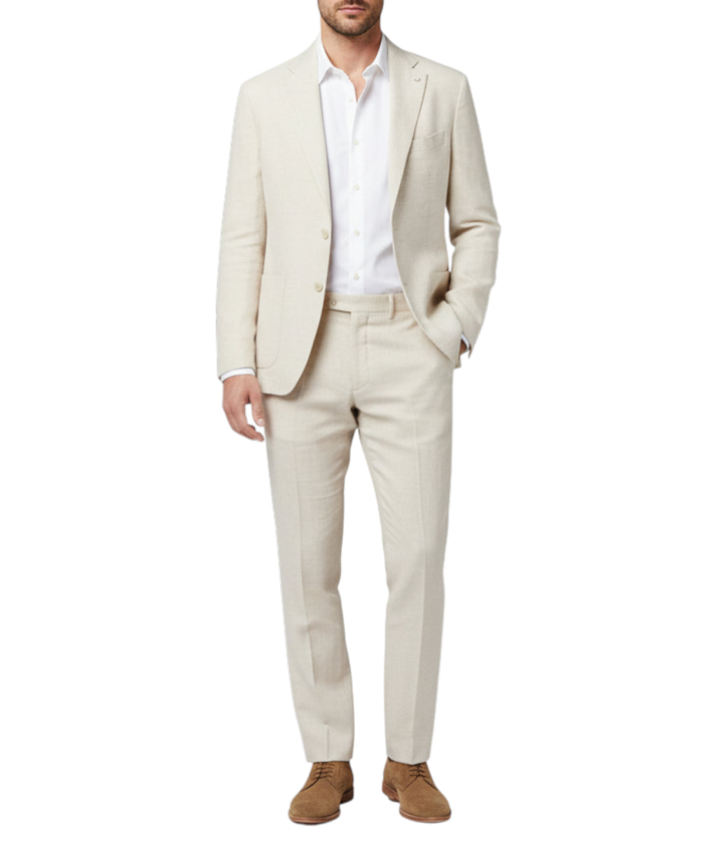 Men's Elegant Single-Breasted Suit Manuel Ritz