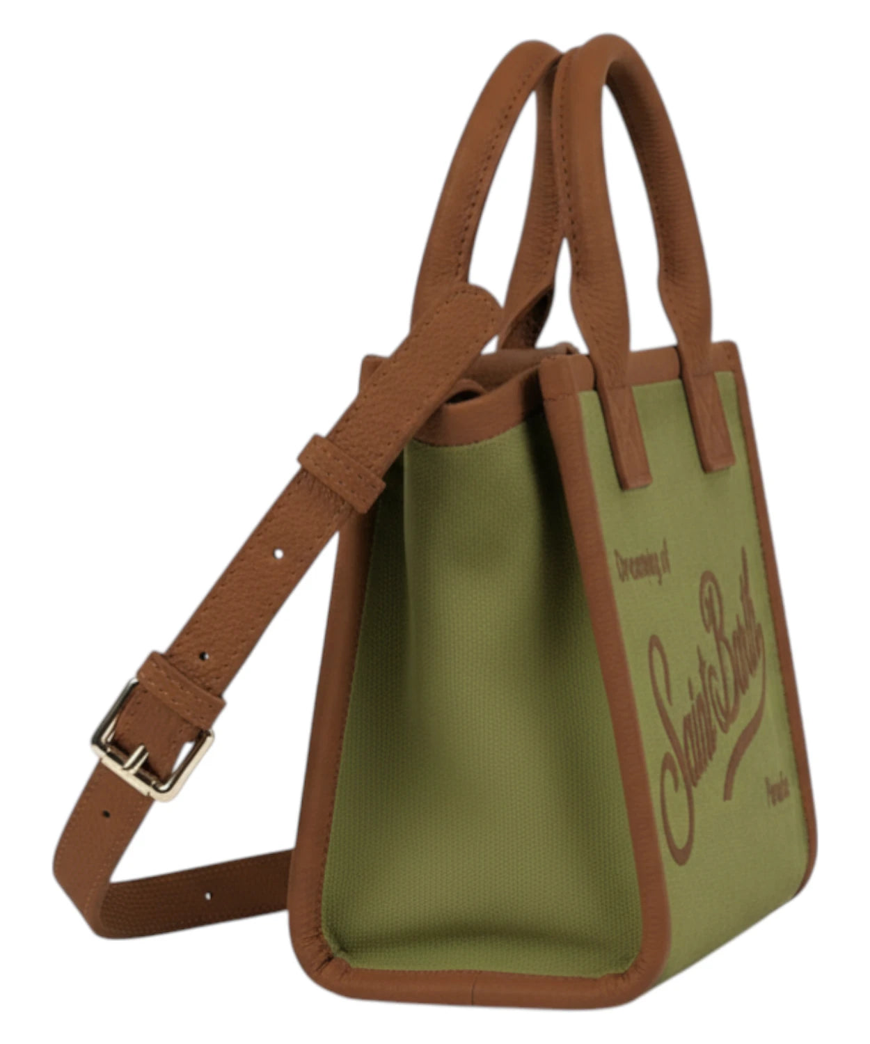 Borsa Mini Canvas MC2 Saint Barth con Tracolla