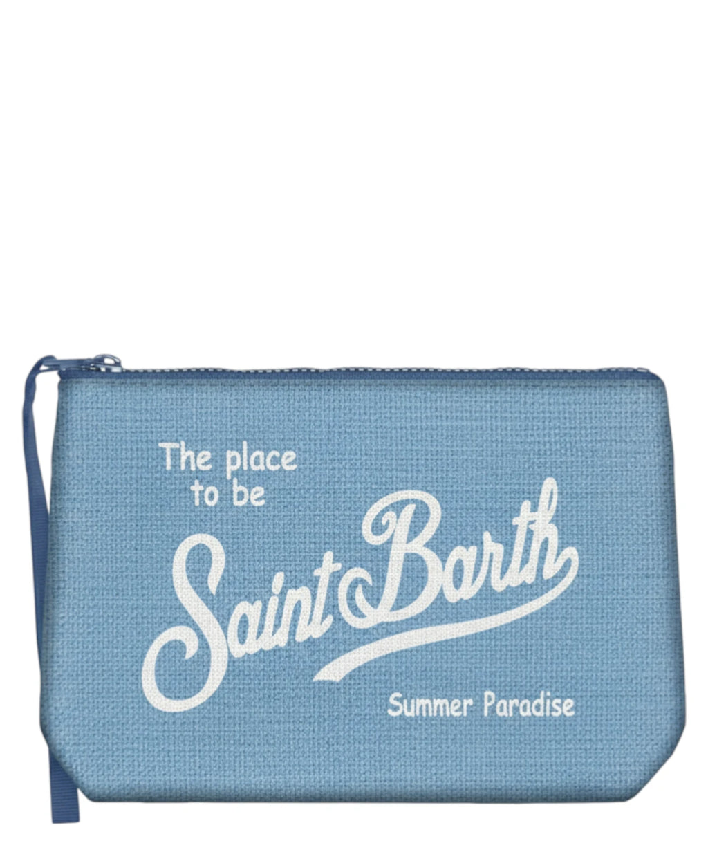 MC2 Saint Barth Aline Linen Clutch