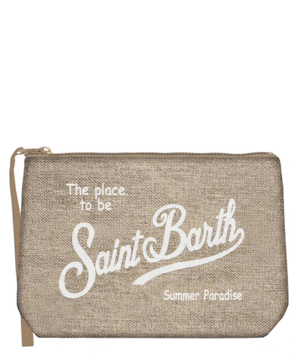 Pochette Aline MC2 Saint Barth i hør
