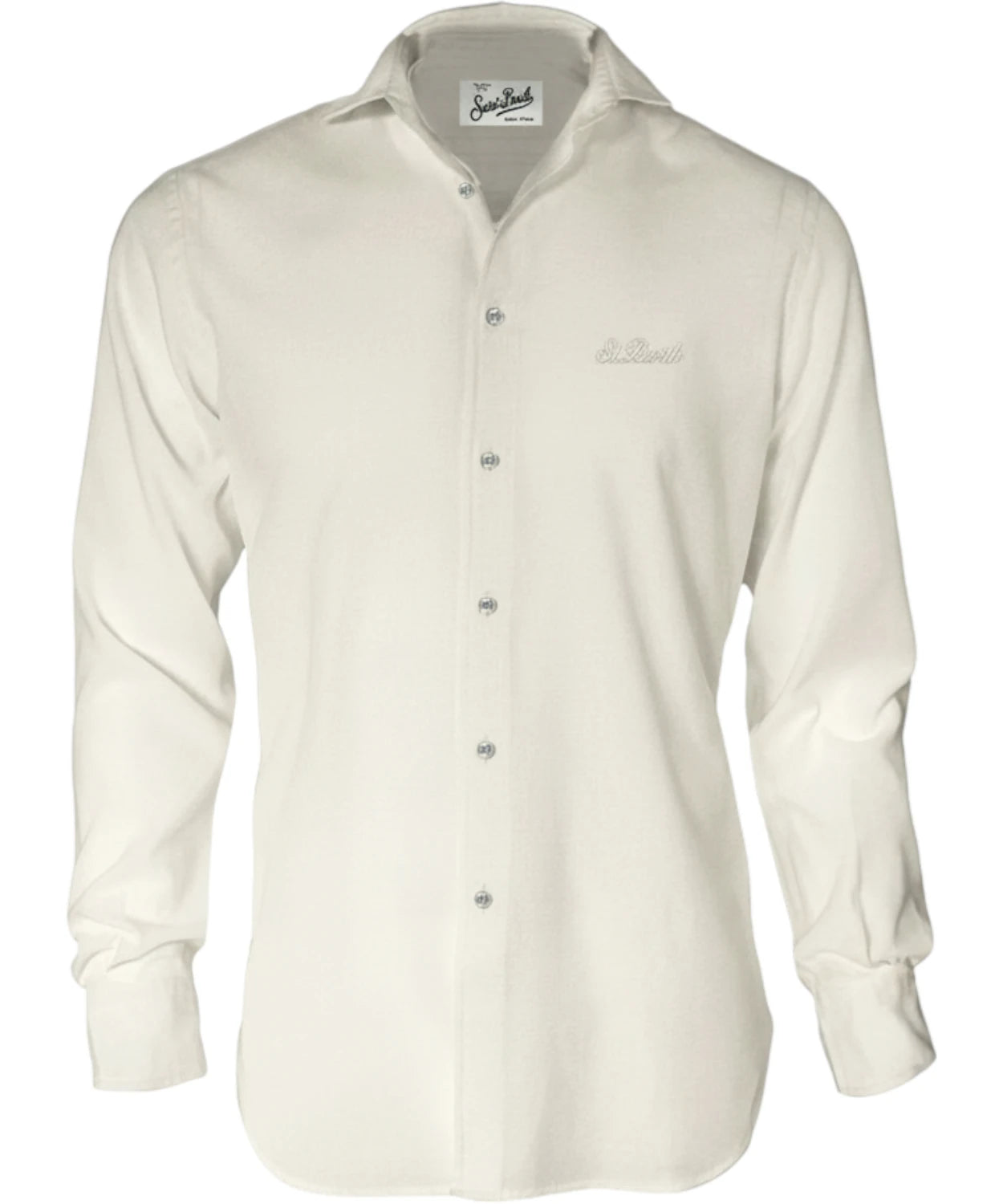 Camicia Uomo MC2 Saint Barth con Logo Ricamato