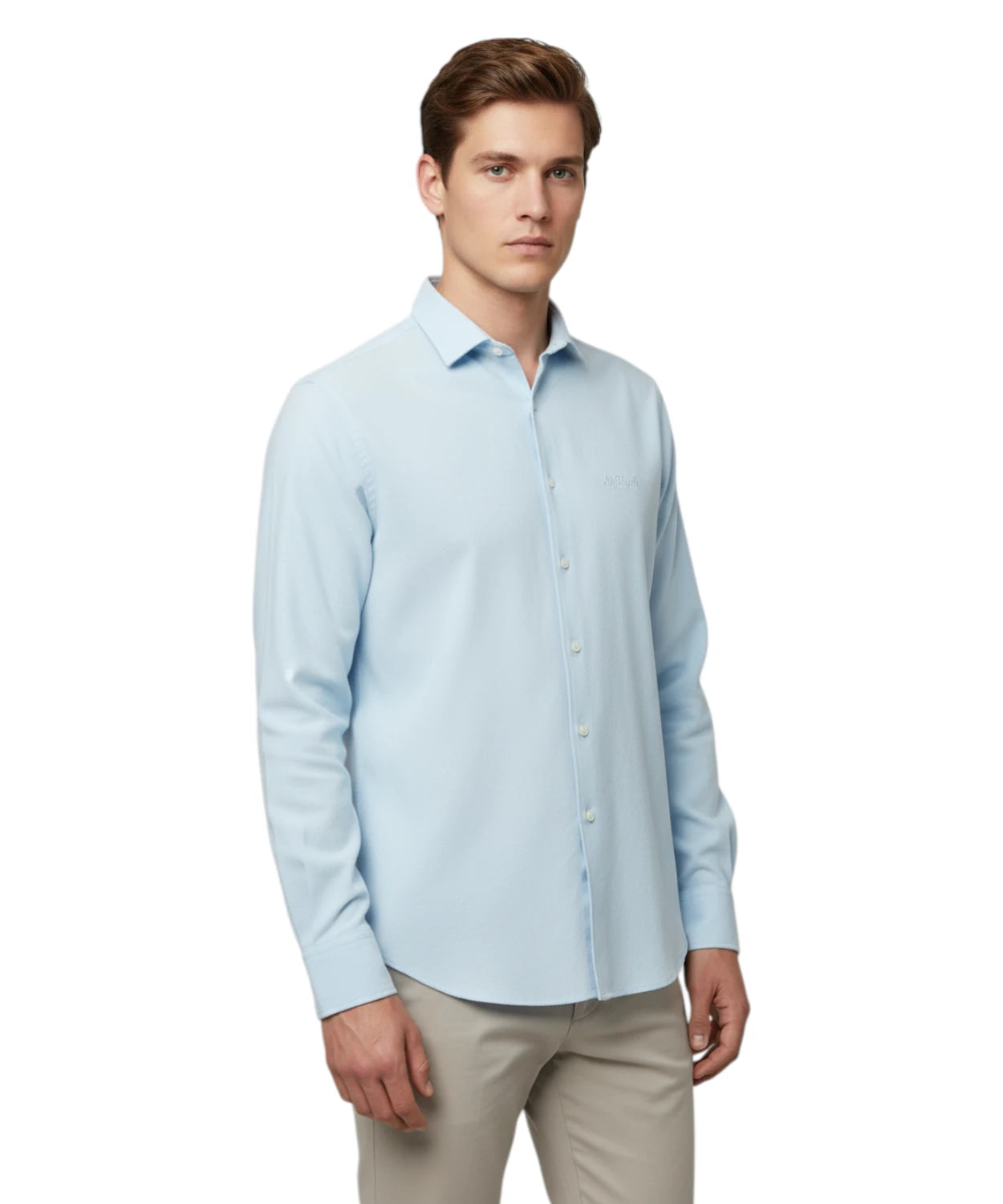 Camicia Uomo MC2 Saint Barth con Logo Ricamato