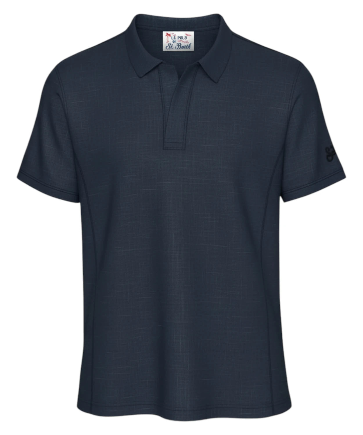 Polo Uomo MC2 Saint Barth in Lino