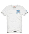 T-Shirt Portofino Uomo MC2 Saint Barth con Ricamo