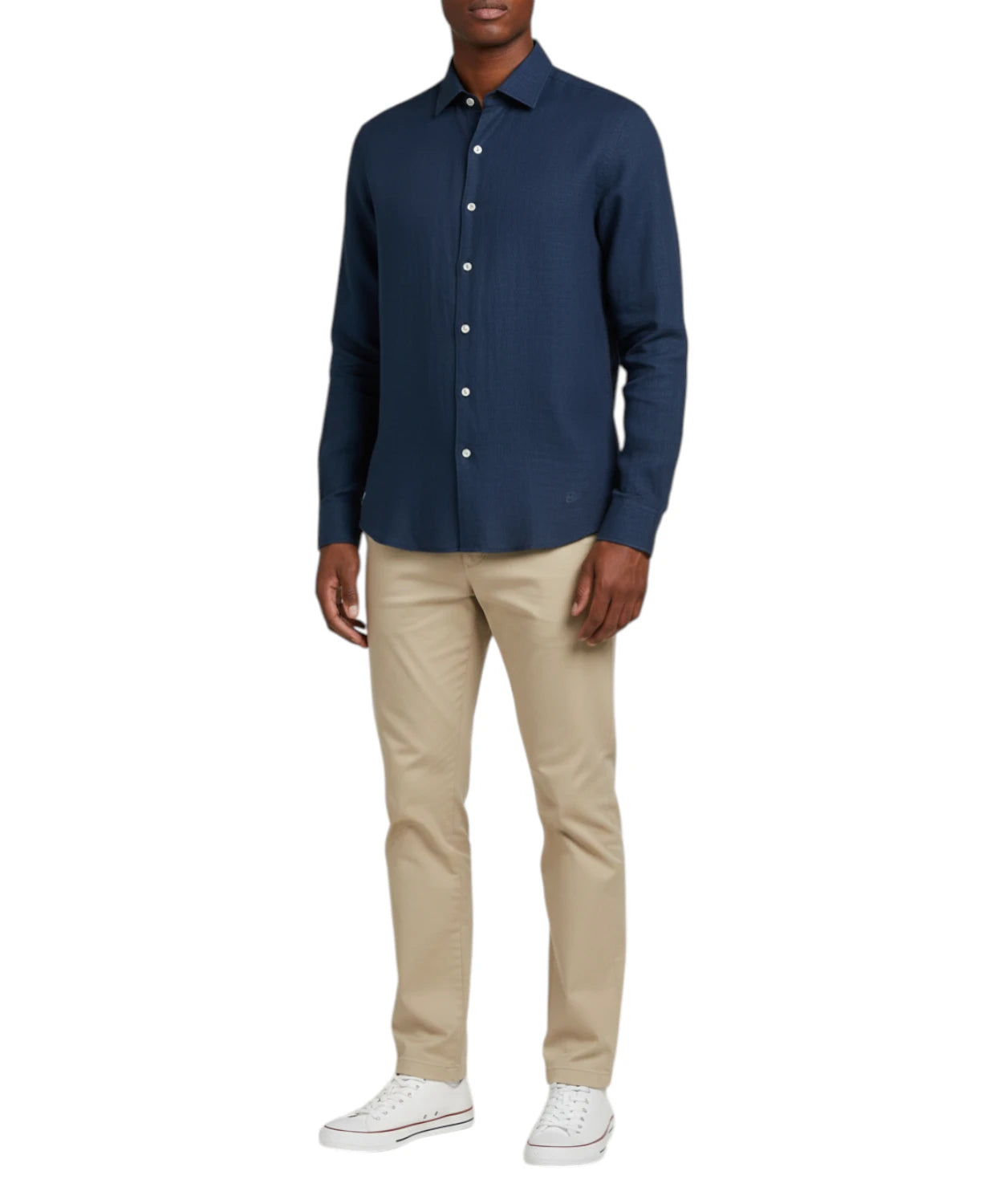 Camicia Lino Uomo MC2 Saint Barth Raphael