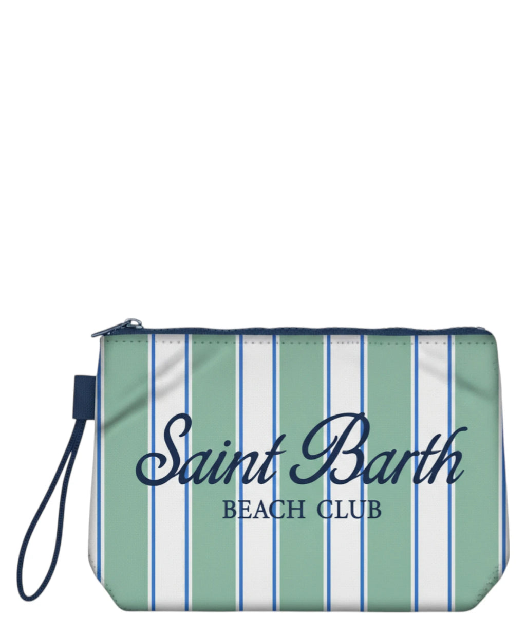 Pochette Aline MC2 Saint Barth aus Nylon mit Logo