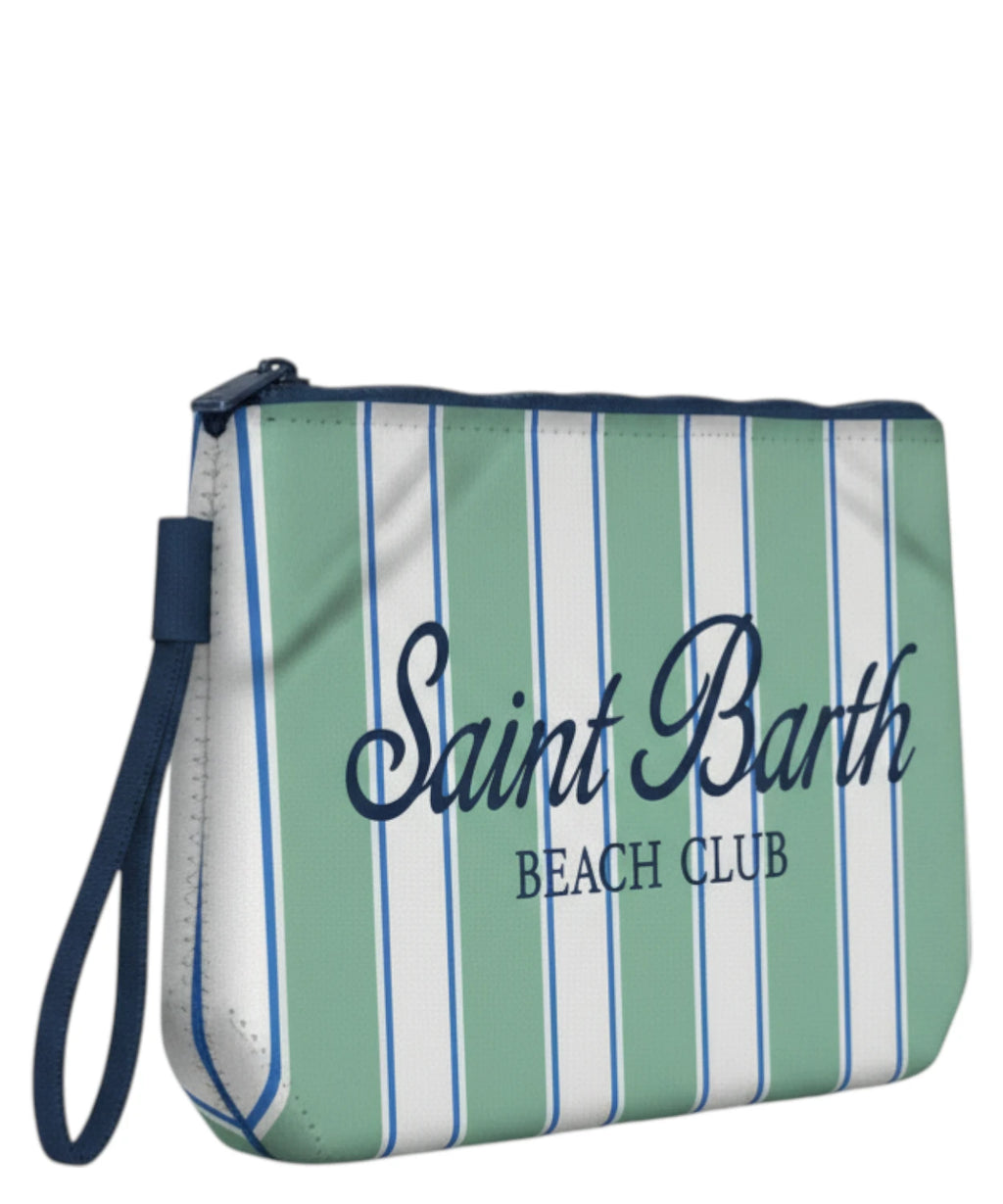 Pochette Aline MC2 Saint Barth aus Nylon mit Logo