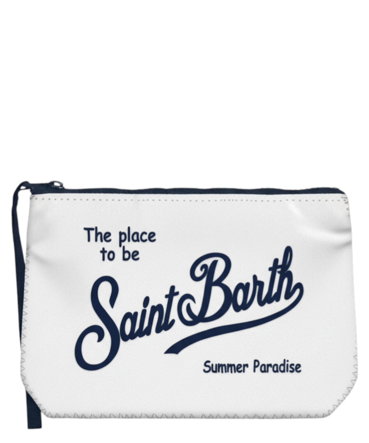 Pochette Aline MC2 Saint Barth in Nylon con Logo