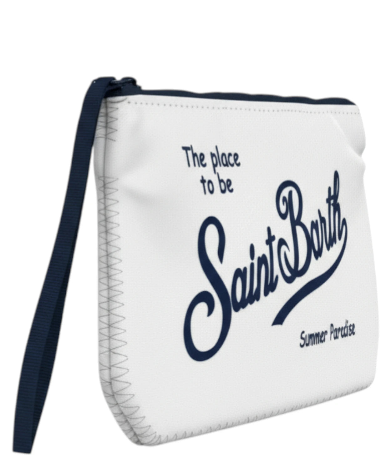 Pochette Aline MC2 Saint Barth in Nylon con Logo