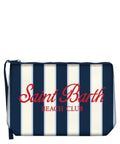 Pochette Aline MC2 Saint Barth in Nylon con Stampa