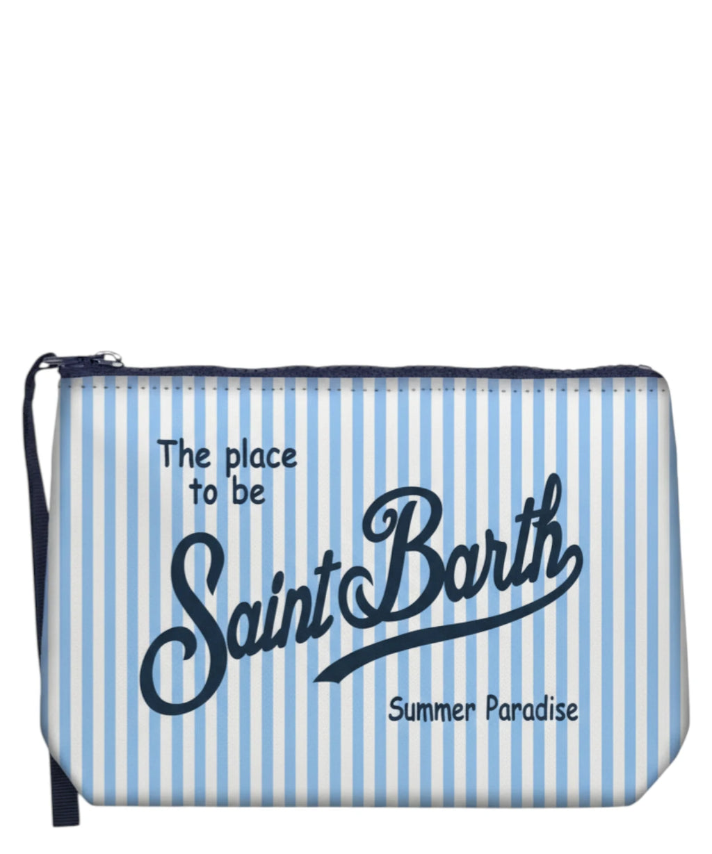 Pochette Aline MC2 Saint Barth neopreno su logotipu