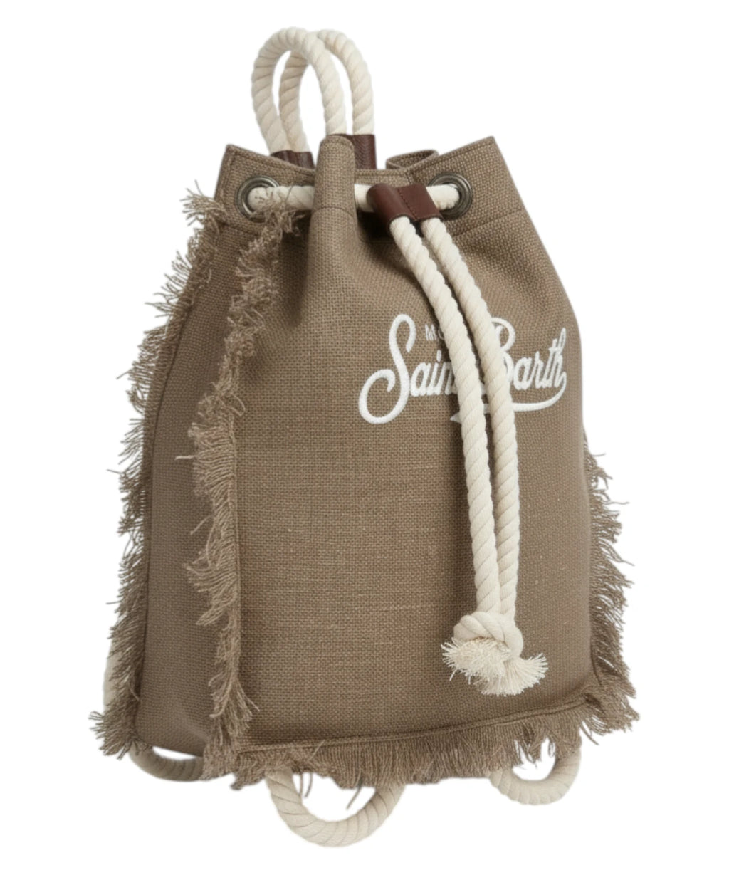 Zaino MC2 Saint Barth in Lino con Logo