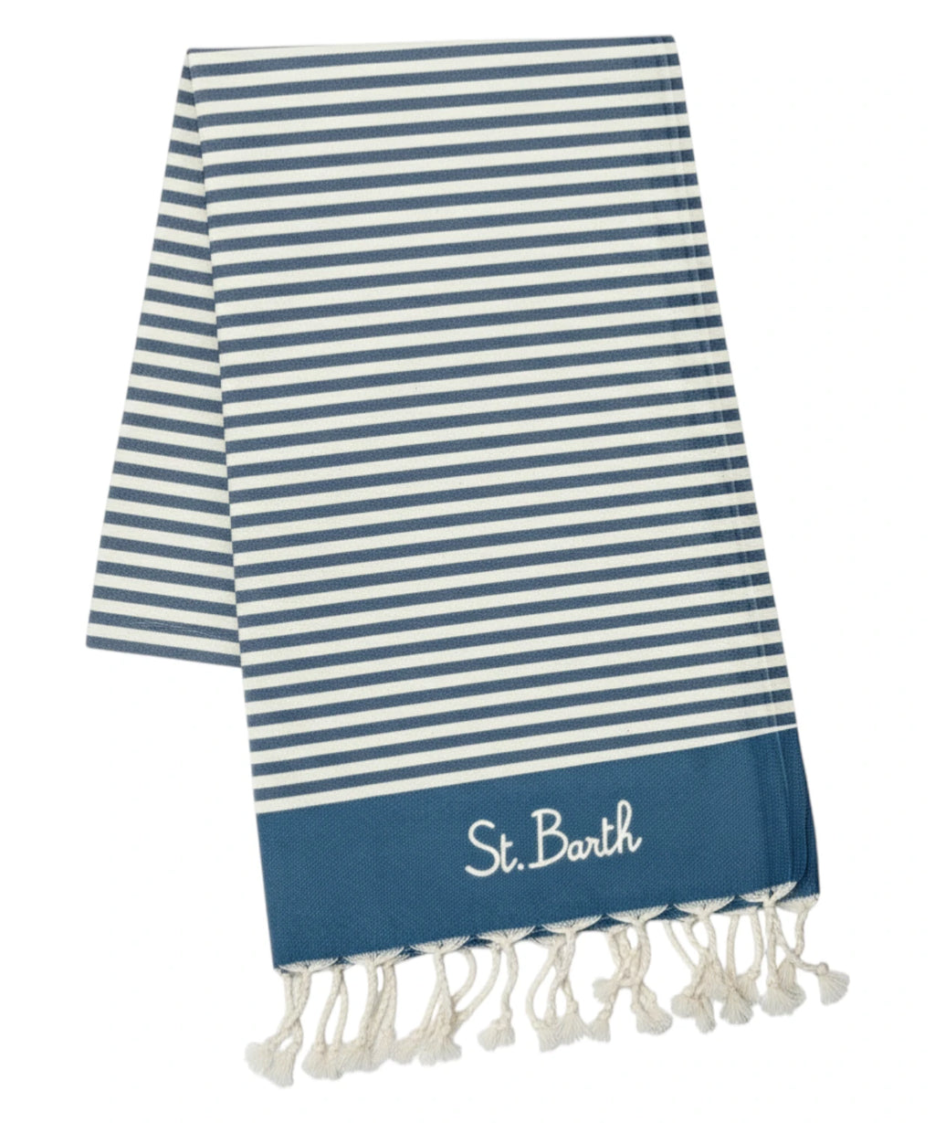 Telo Mare MC2 Saint Barth mit Fransen und Logo