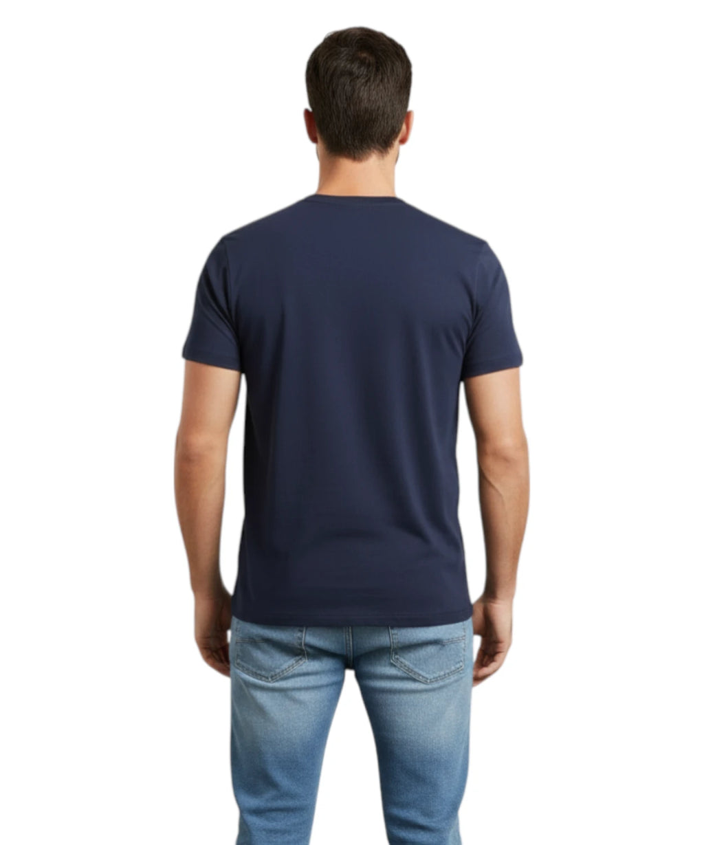 Men's T-Shirt Portofino MC2 Saint Barth with Simpson Embroidery