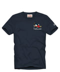 T-Shirt Uomo Portofino MC2 Saint Barth con Ricamo Scrooge Fatturate