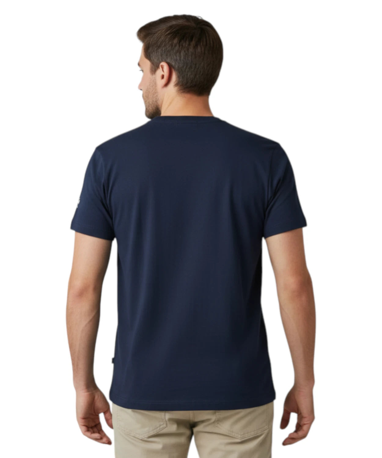 T-Shirt Uomo Portofino MC2 Saint Barth con Ricamo Scrooge Fatturate