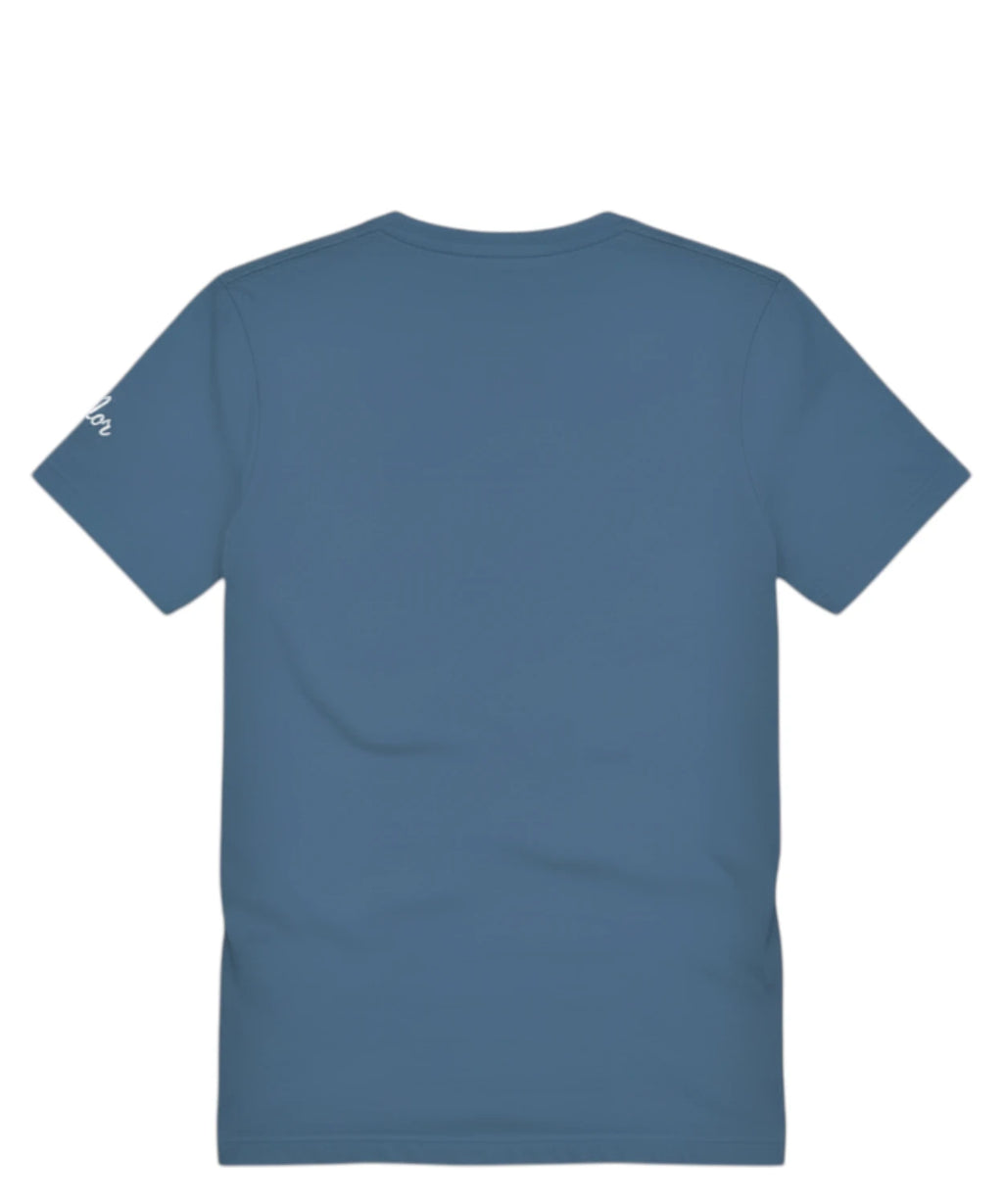 Heren T-shirt Portofino met Borduring MC2 Saint Barth
