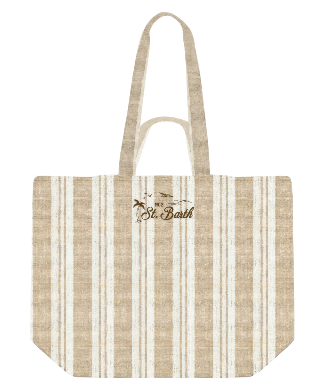 Borsa MC2 Saint Barth Stripes in Cotone