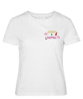 T-Shirt Emilie MC2 Saint Barth con Ricamo