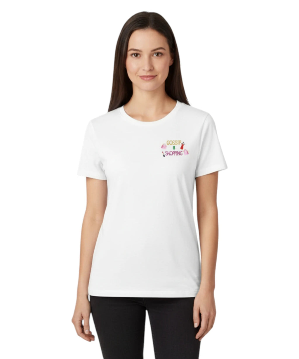 T-Shirt Emilie MC2 Saint Barth con Ricamo