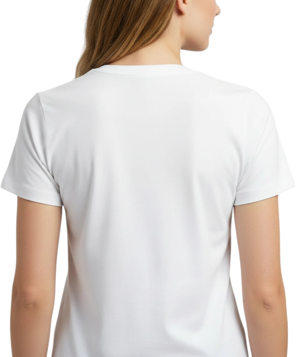 T-shirt Emilie MC2 Saint Barth con Ricamo Born to Shop