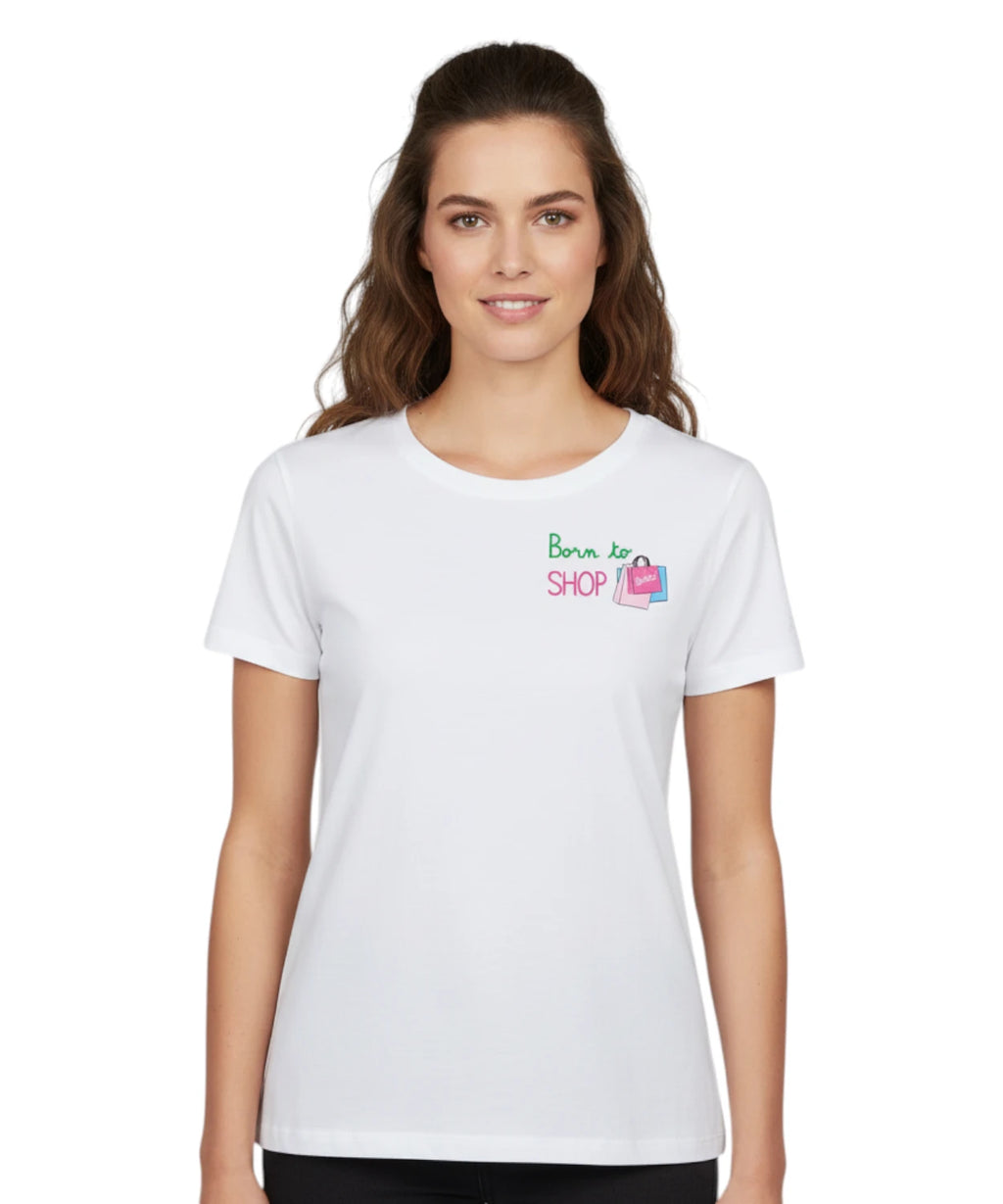 T-shirt Emilie MC2 Saint Barth con Ricamo Born to Shop