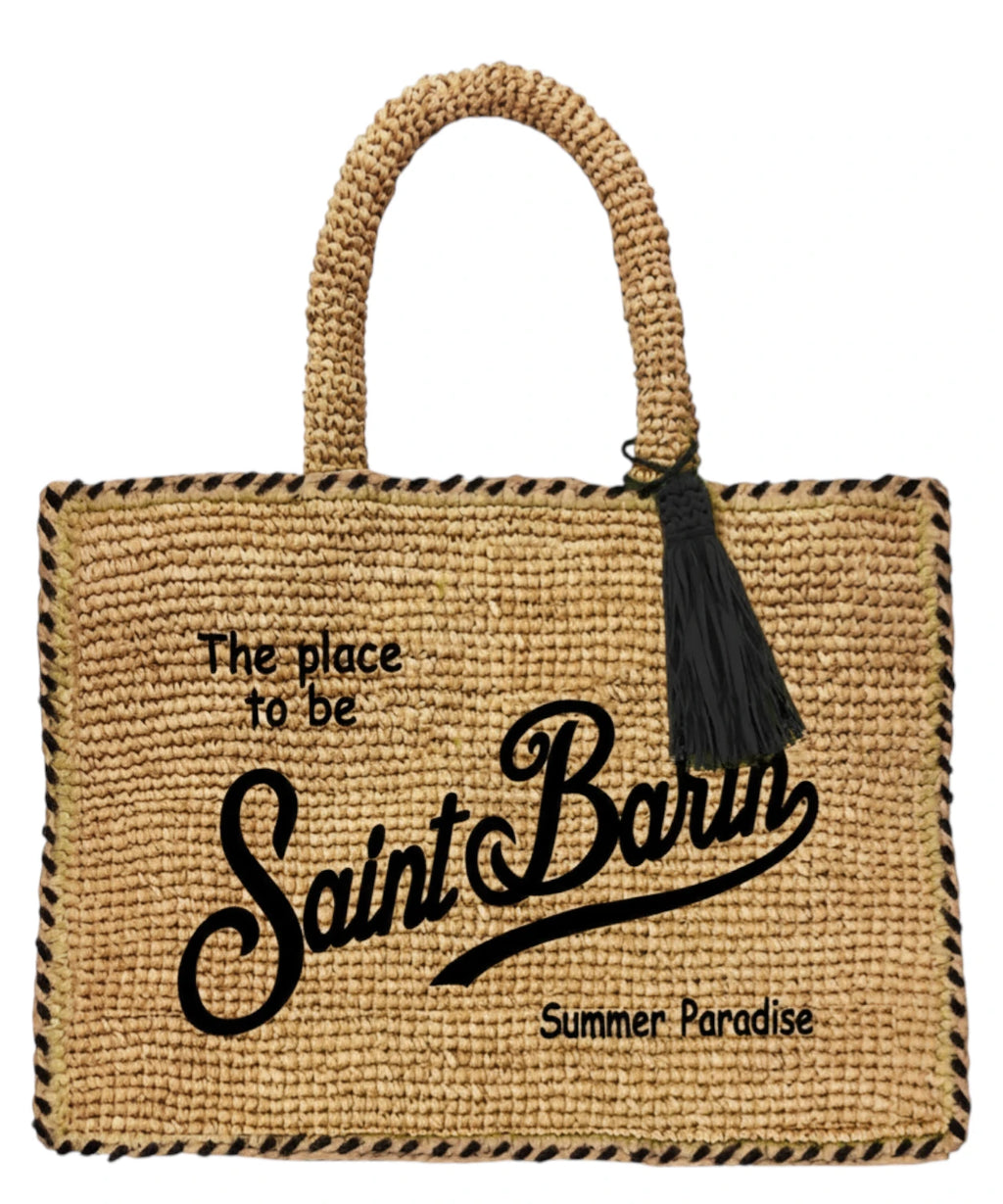 MC2 Saint Barth Vanity Bag van raffia voor elke look
