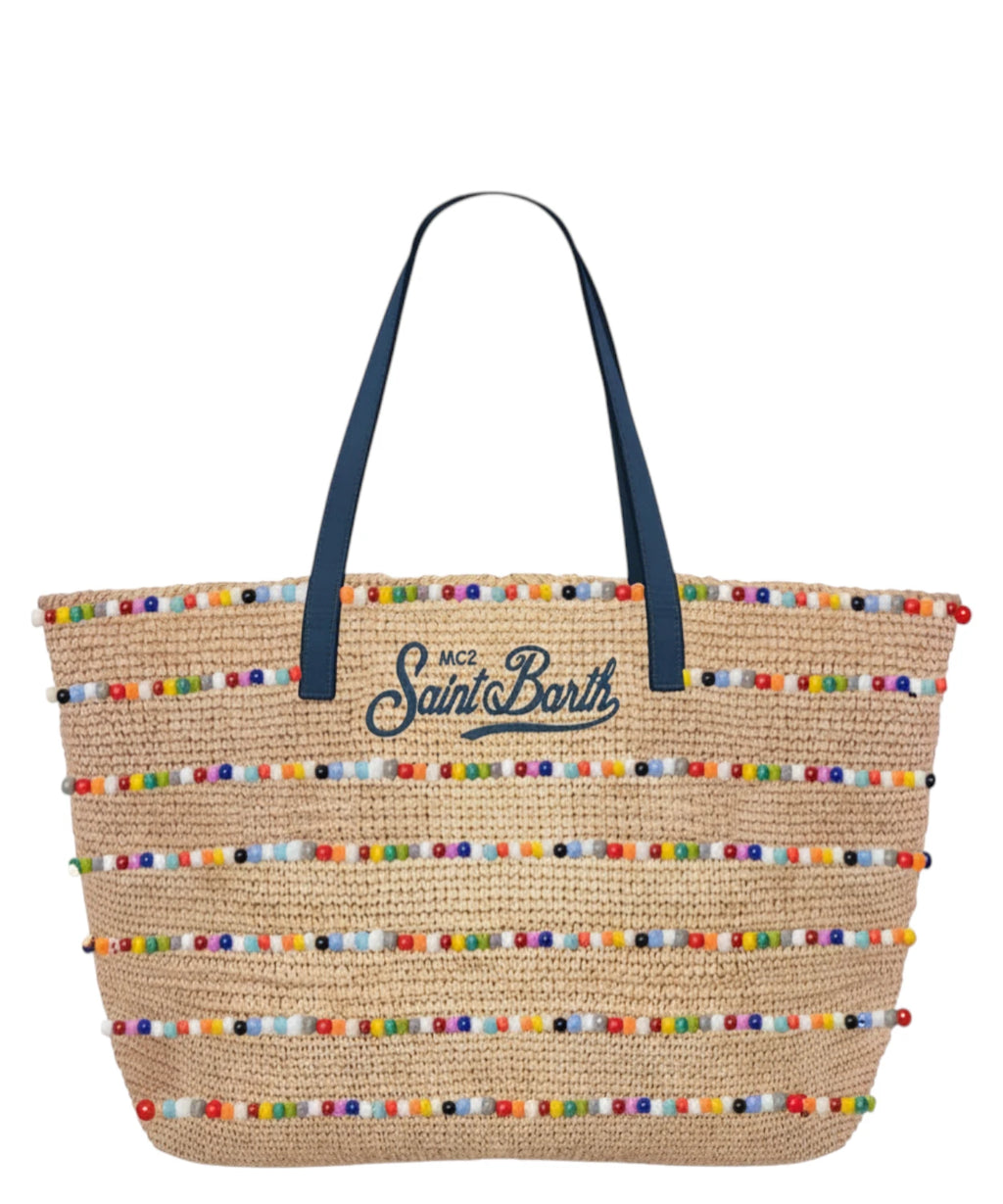 Borsa MC2 Saint Barth in Raffia per la Stagione Estiva