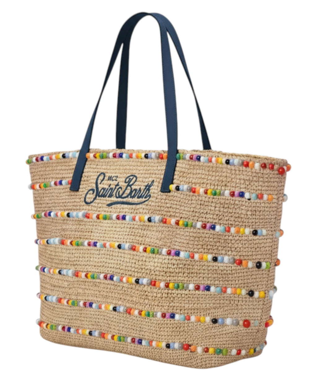 Borsa MC2 Saint Barth in Raffia per la Stagione Estiva