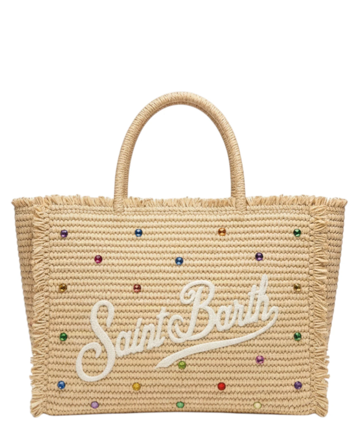 MC2 Saint Barth Vanity bag with rhinestones - elegant summer bag 