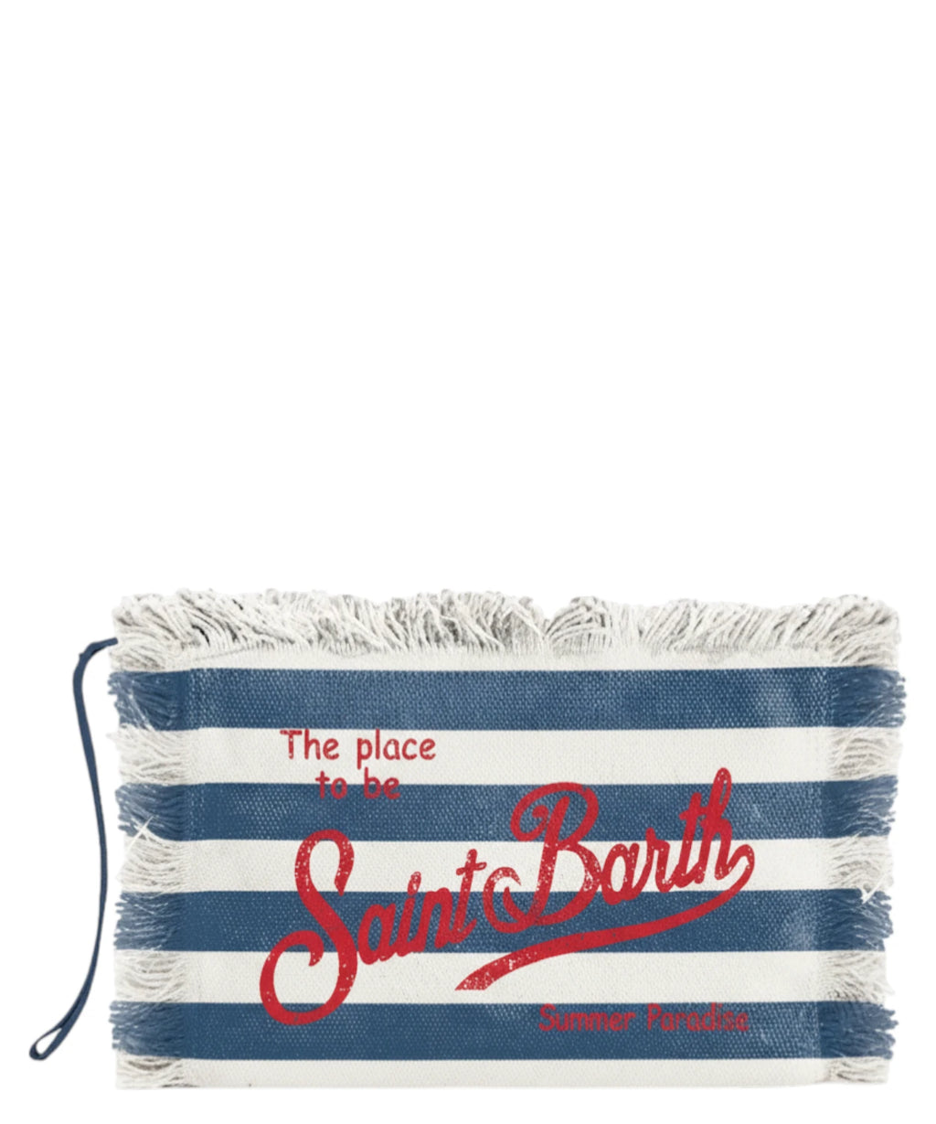 Pochette MC2 Saint Barth Vanity-Tasche Streifen