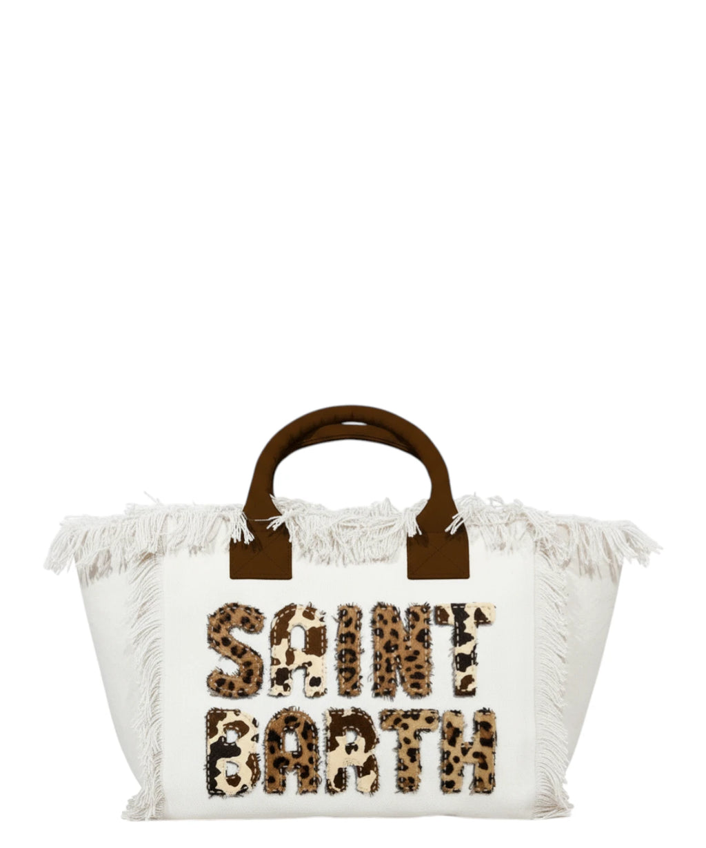 Bolso Colette de Lona con Parche MC2 Saint Barth
