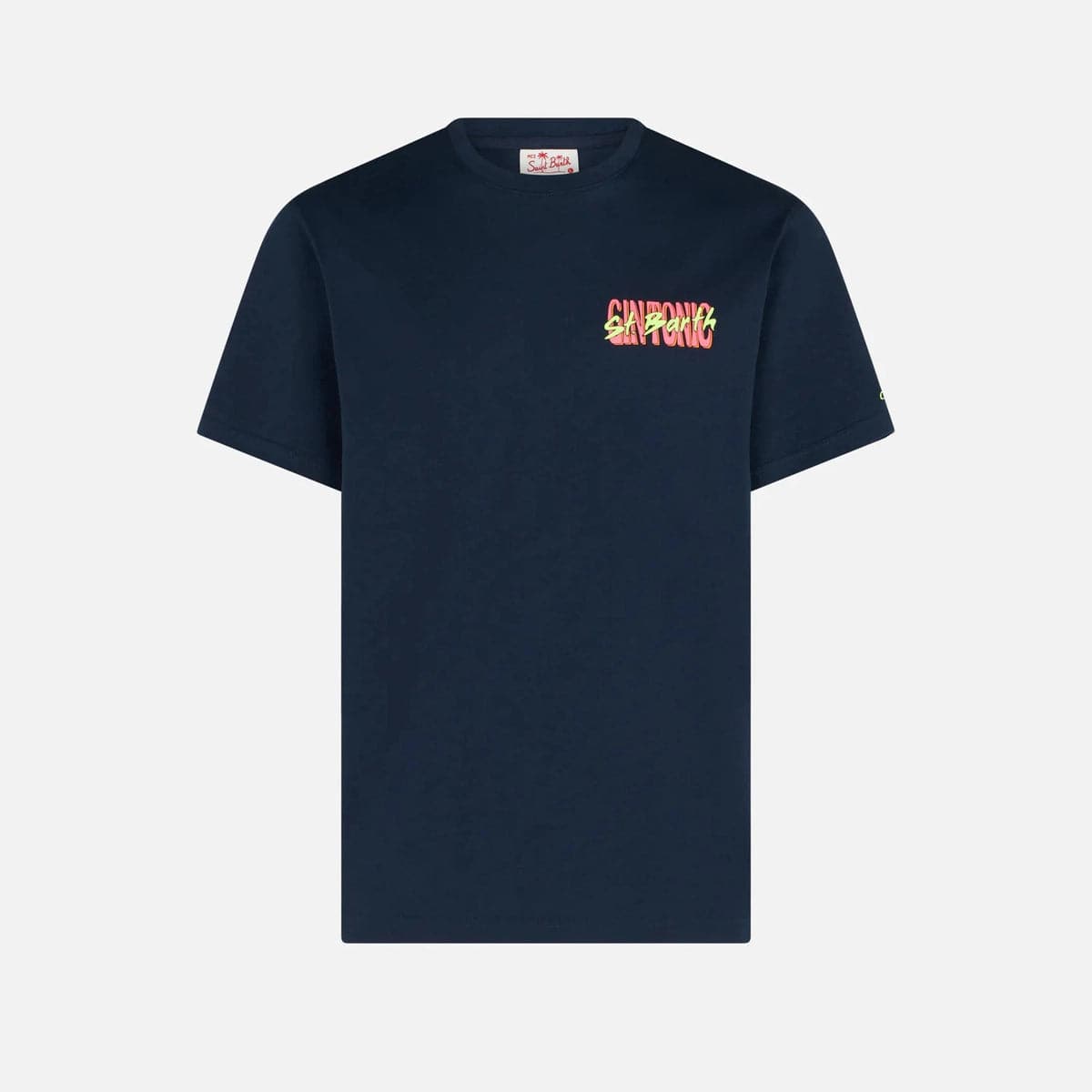 T-shirt con stampa Gin Tonic a St. Barth-Mc2 Saint Barth-T-shirt-Vittorio Citro Boutique