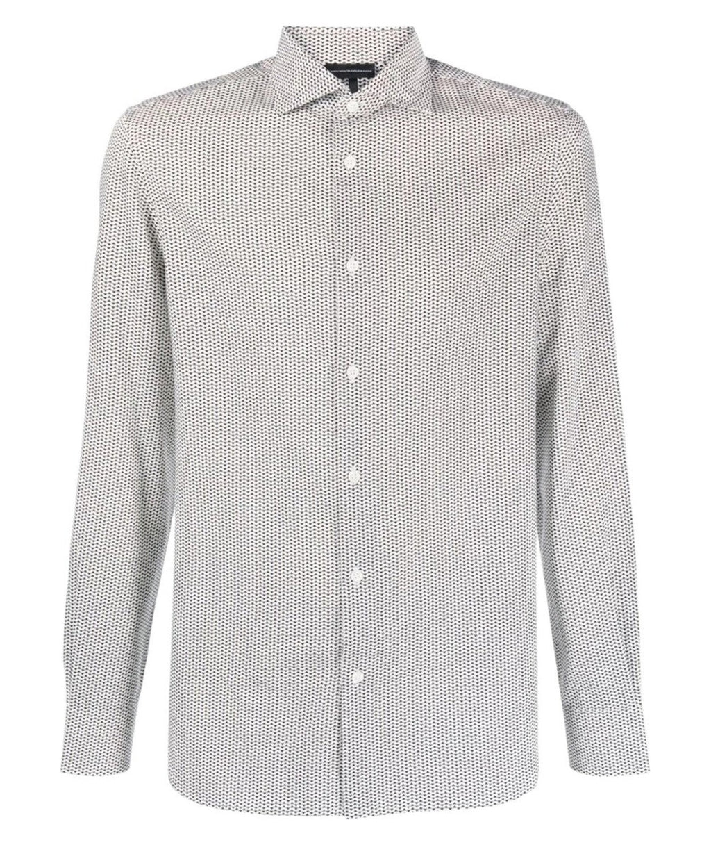 Camicia fantasia onde-Emporio Armani-Camicie-Vittorio Citro Boutique