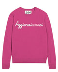 Maglione "Aggiorniamoci" in misto cashmere-Mc2 Saint Barth-Maglieria-Vittorio Citro Boutique