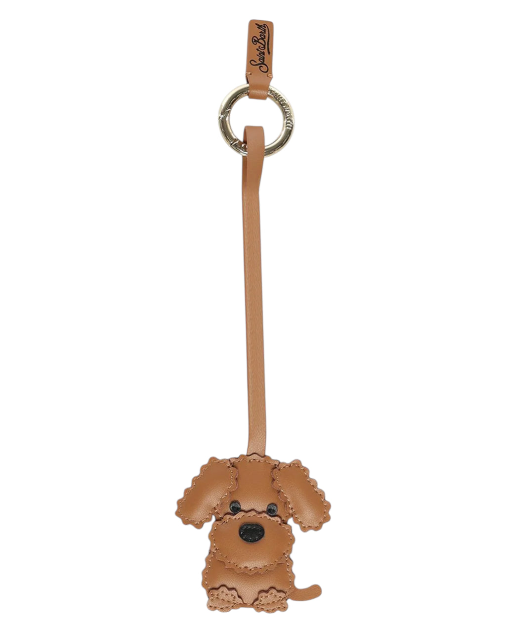 Bag Charm Pelle Cuoio - Cane MC2 Saint Barth