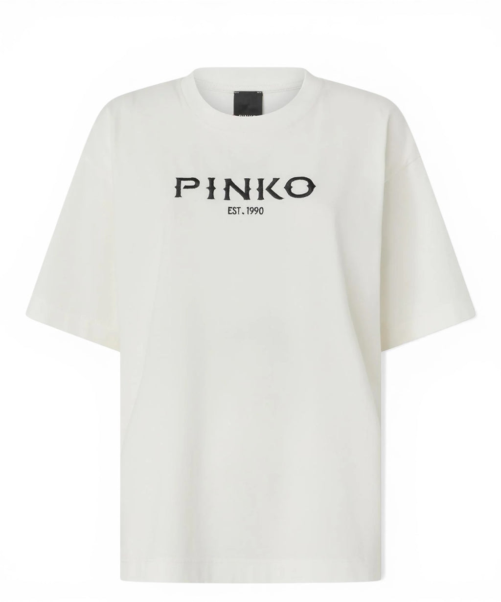 T-shirt Pinko Carmagnola con logo vintage Texas
