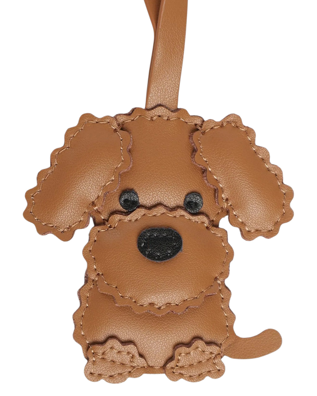 Bag Charm Pelle Cuoio - Cane MC2 Saint Barth