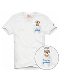 T-shirt Cornetto in cotone con ricamo | Algida® Edizione Speciale-Mc2 Saint Barth-T-shirt-Vittorio Citro Boutique