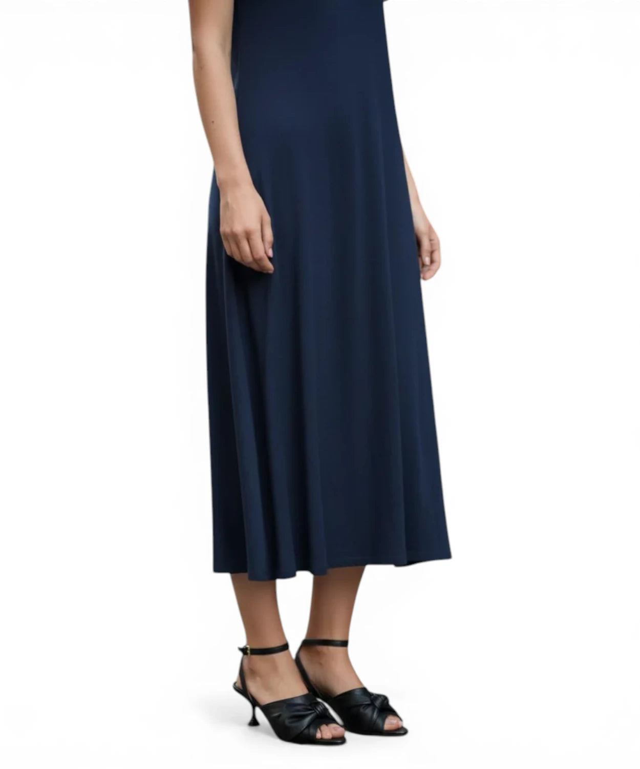 Sandalo Donna Coccinelle con Tacco in Pelle Liscia